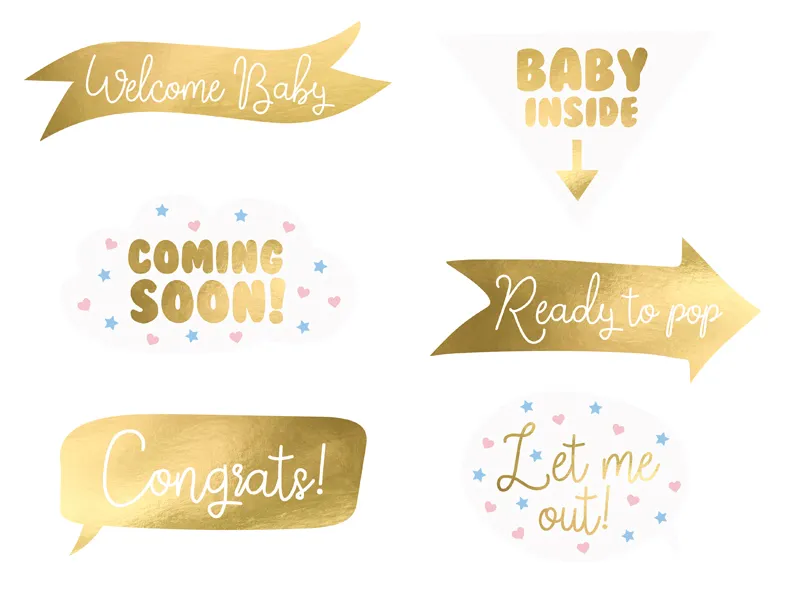 6 accessori per foto baby