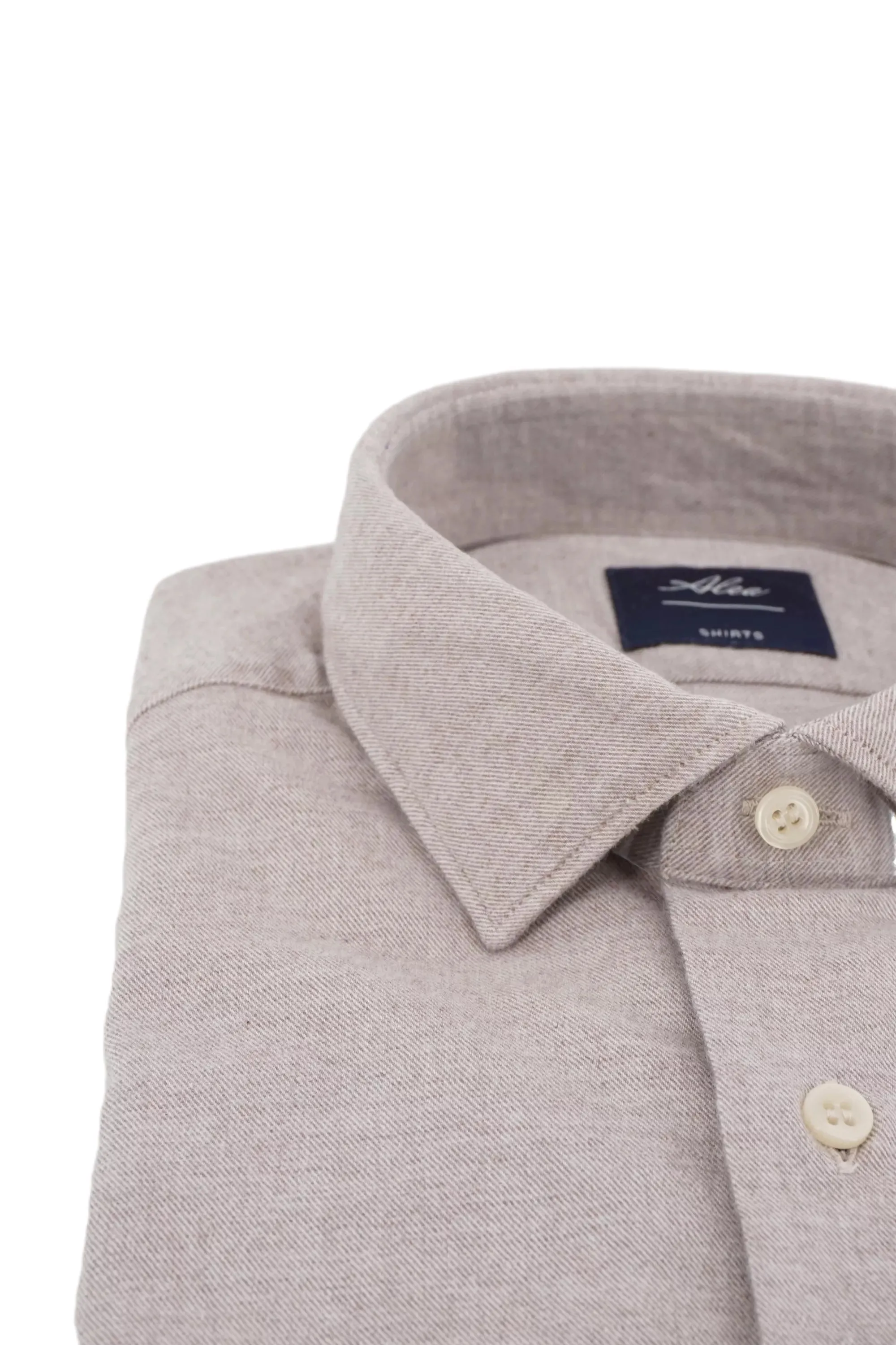 Alea / Beige Flannel Shirt