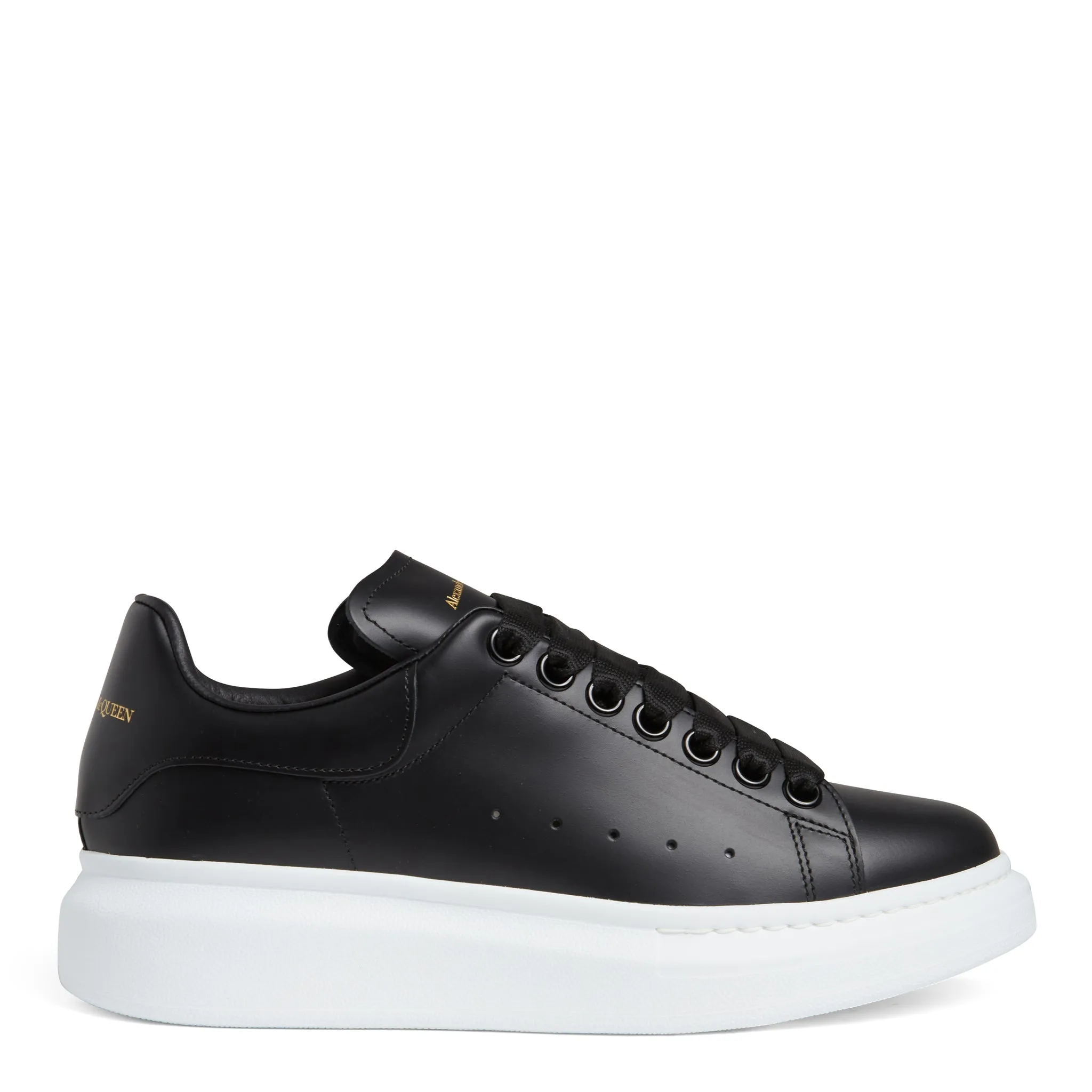 ALEXANDER MCQUEEN  Sneakers oversize in pelle nera
