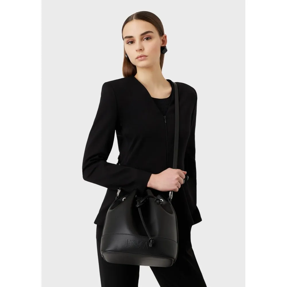 Borsa secchiello con tracolla Emporio Armani