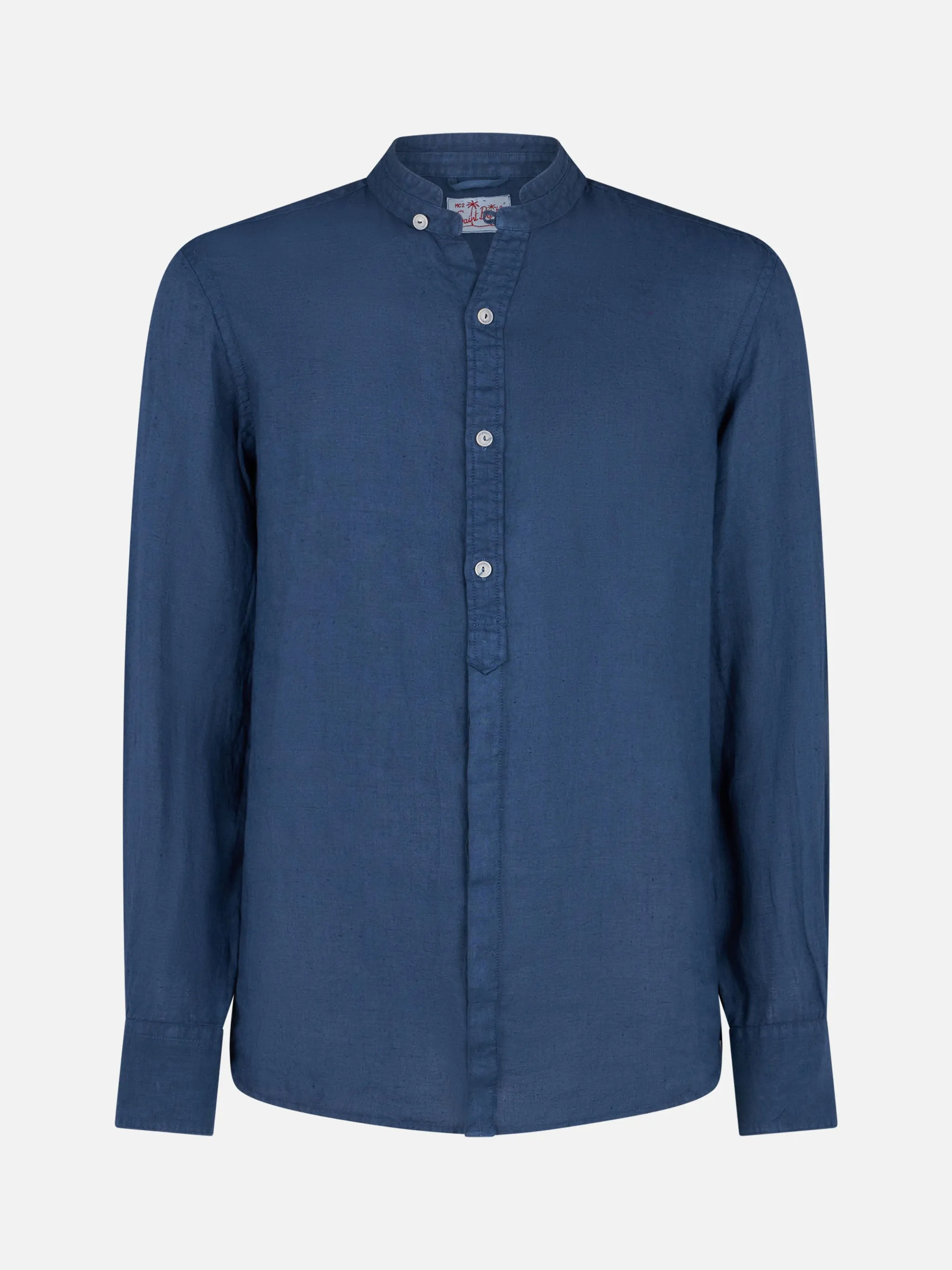 Camicia da uomo blu