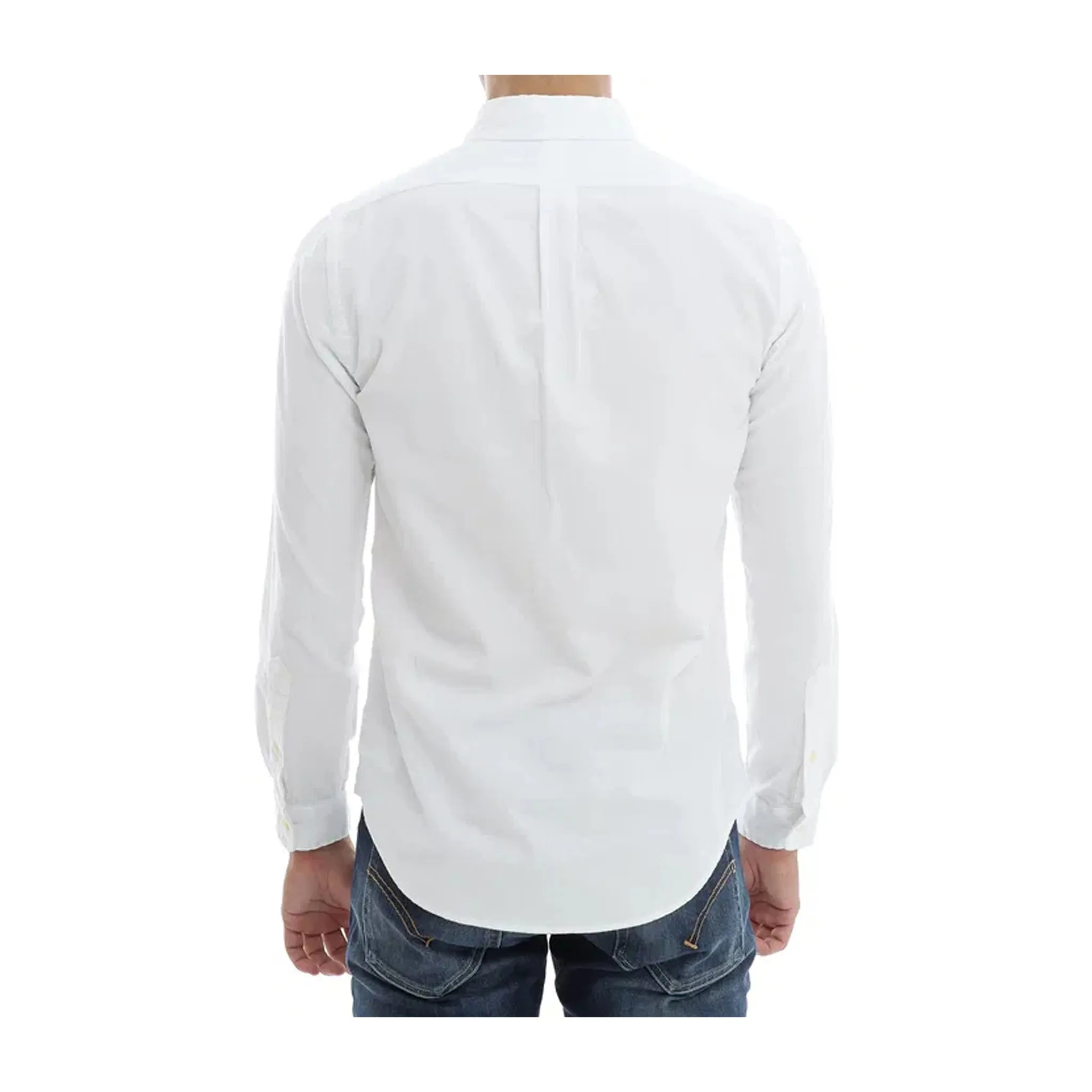 Camicia Uomo Bianca in velluto