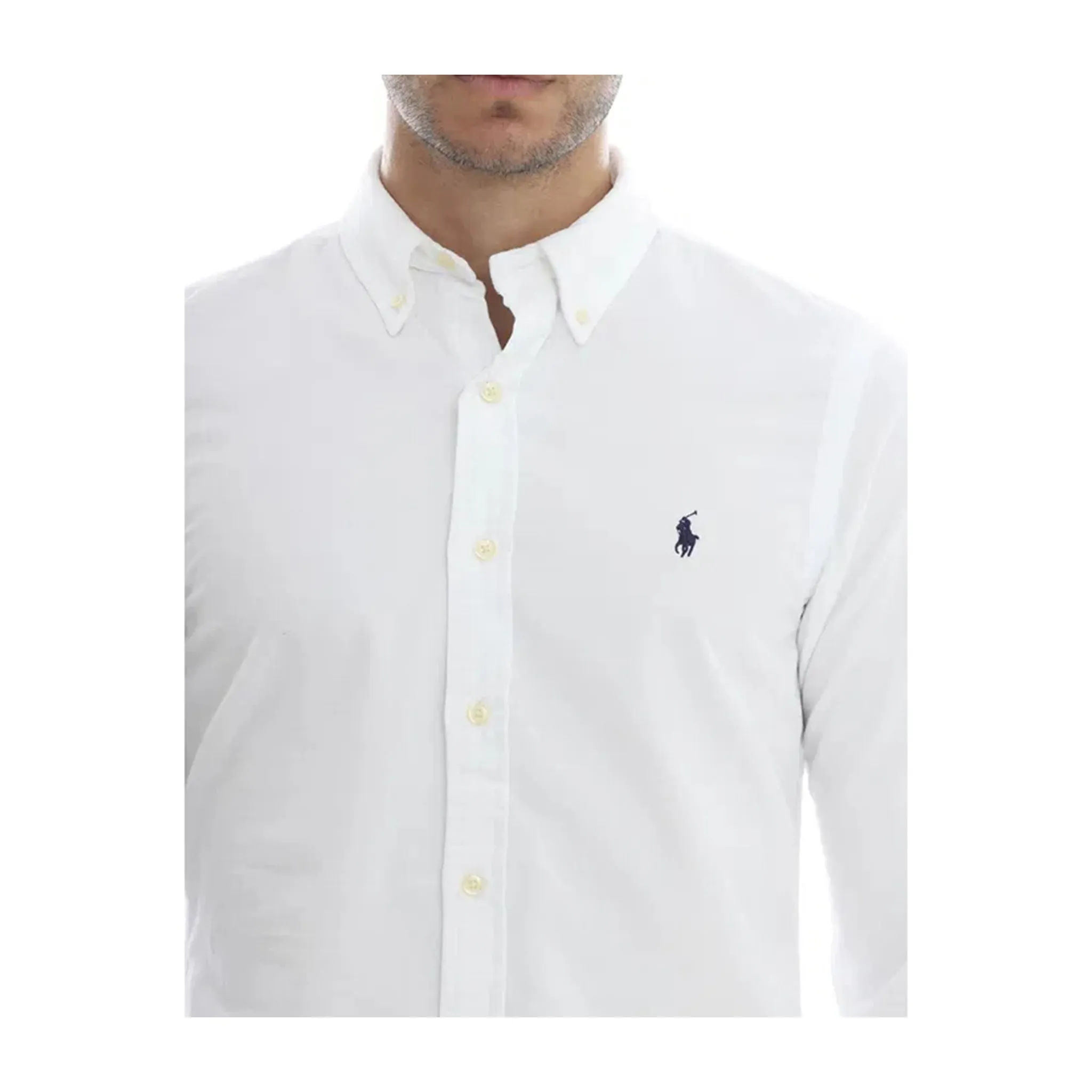 Camicia Uomo Bianca in velluto