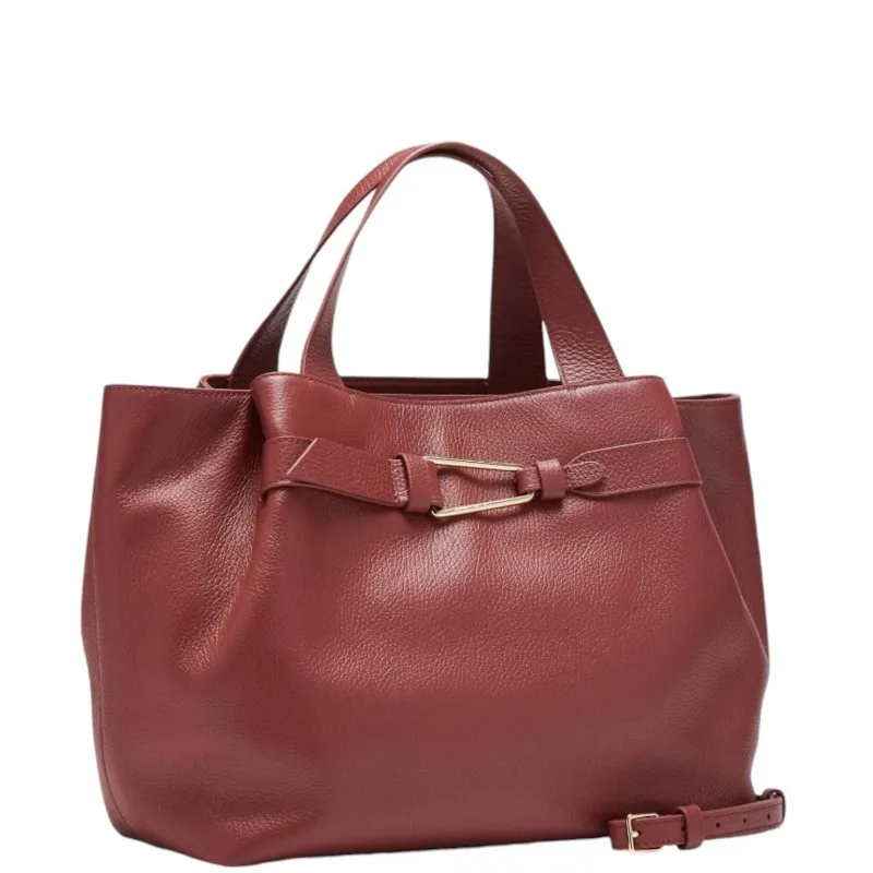 Coccinelle Borsa a Mano in Pelle con Grana Linea Coccinelle Malory Medium