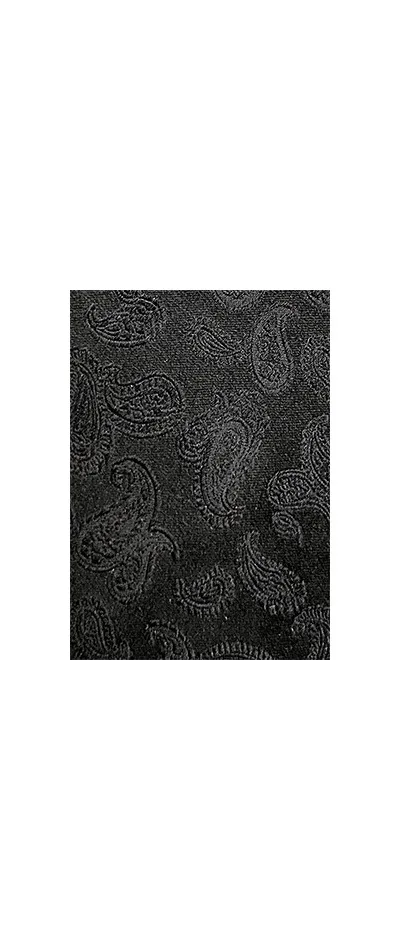 Cravatta business Paisley Night Nero