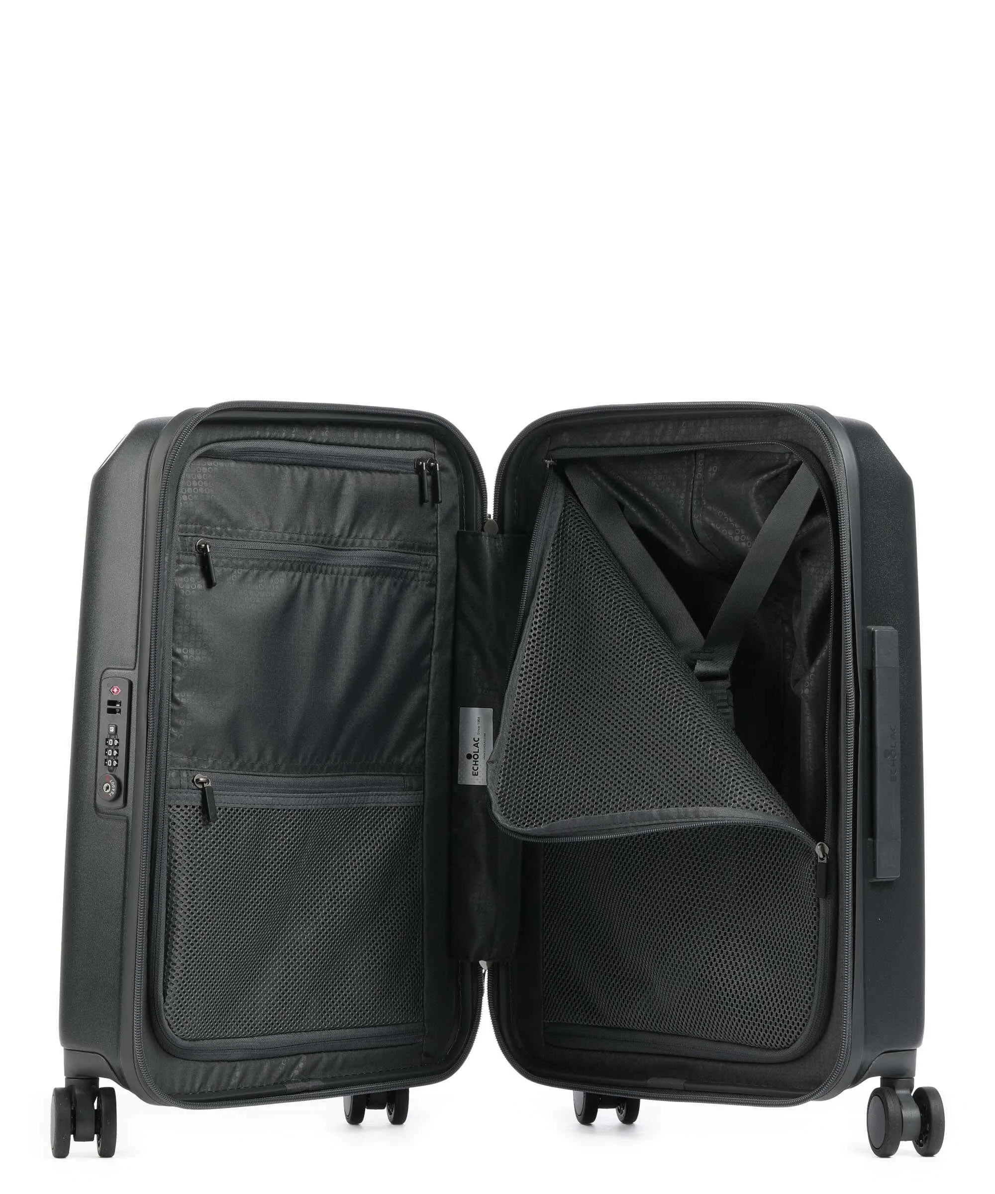  Echolac Panda S Valigia trolley (4 ruote) antracite 53 cm  