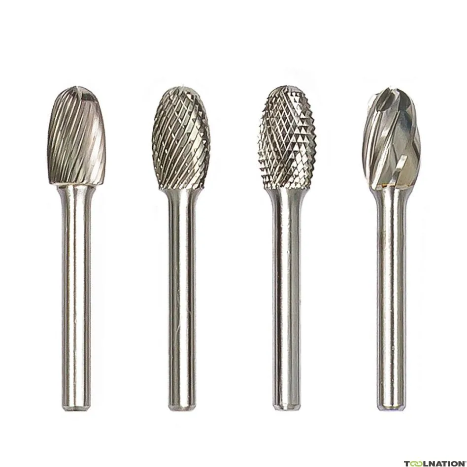 Euroboor 57818060600004 RBA.E0606 Fresa, forma della fresa Dentatura in alluminio, modello E, D 6 mm, L 10 mm