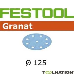 Festool Accessori 497178 Dischi abrasivi Granat STF D125/90 P500 GR/100