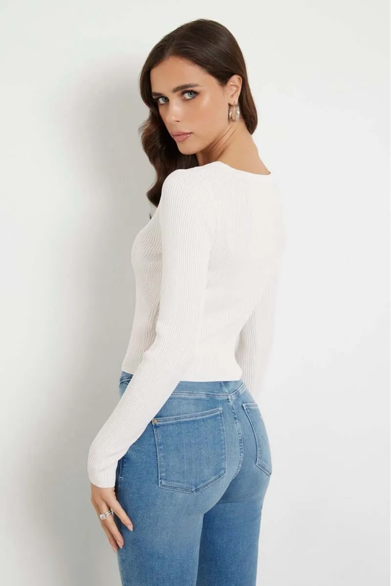 GUESS CARDIGAN BOTTONI JEANSERIA