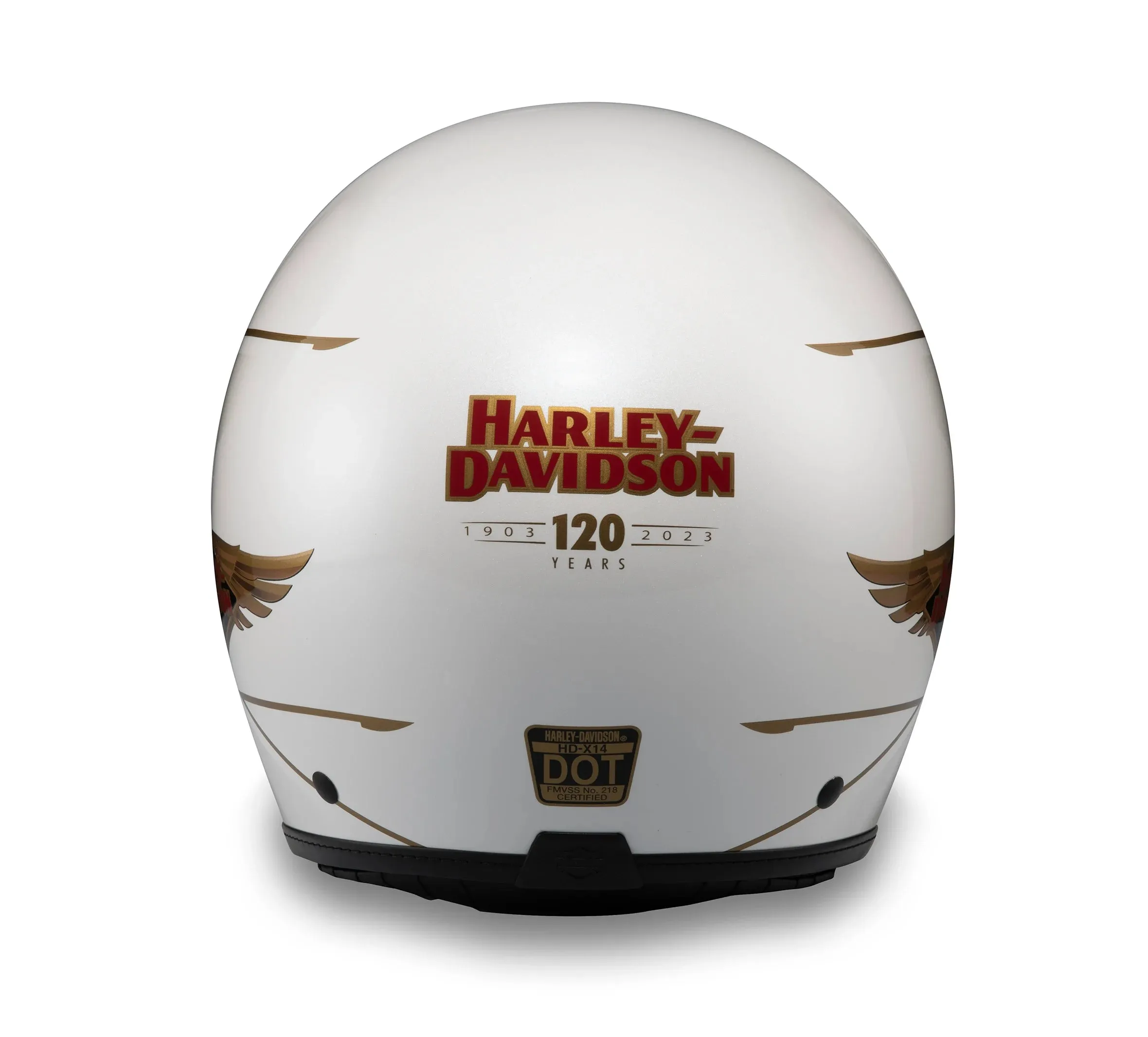 HARLEY DAVIDSON Casco 3/4 con visiera Diamond H-D X14 edizione 120° Anniversario REF.97229-23EX