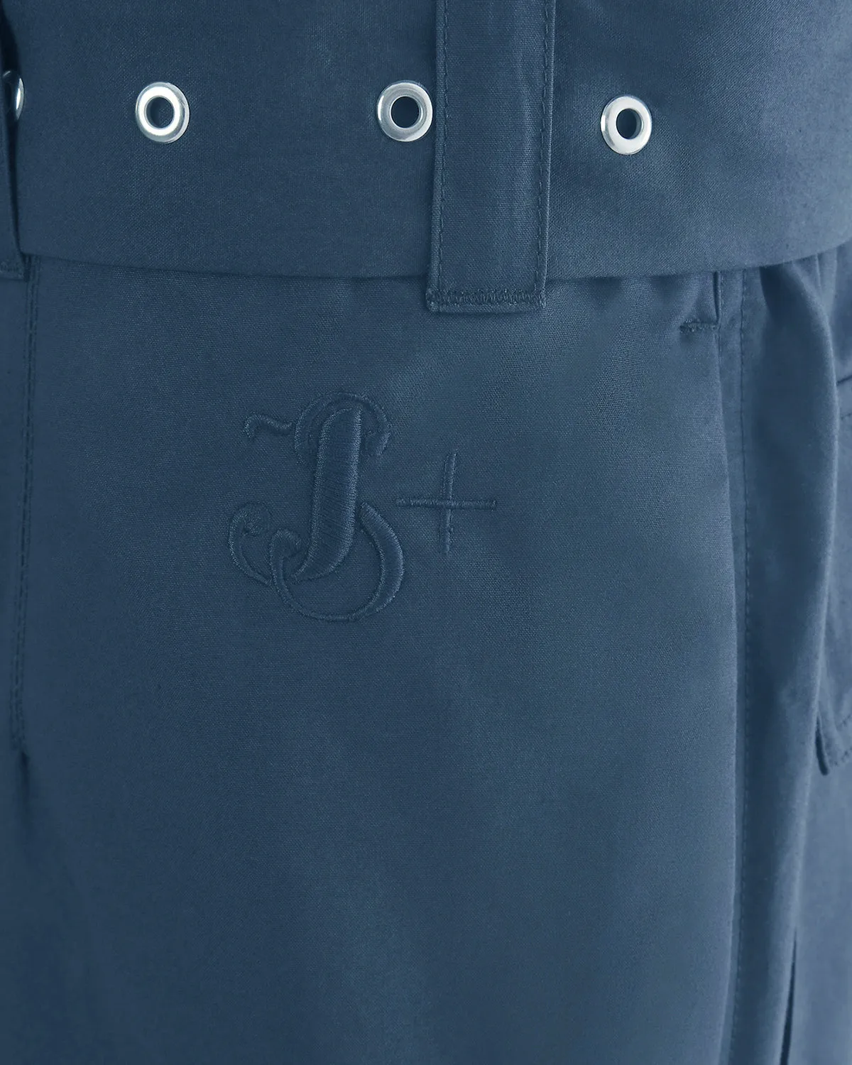 JIL SANDER BELTED CARGO TROUSER SHORTS