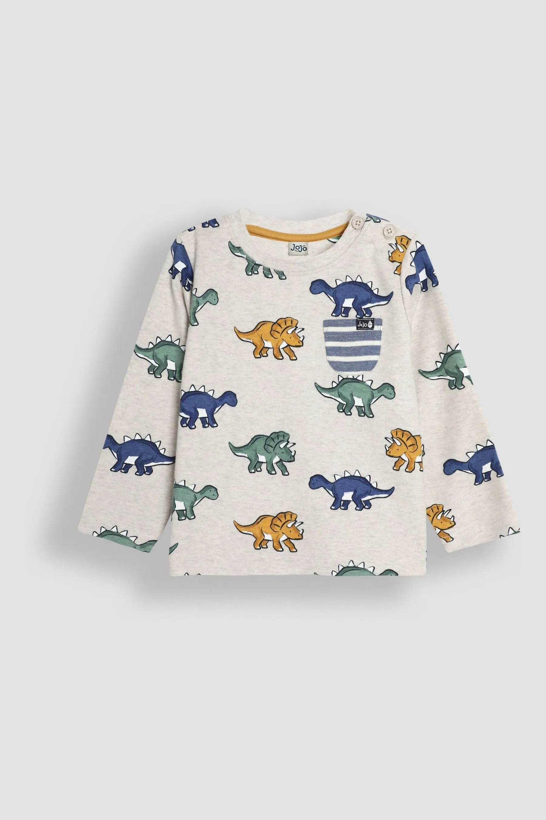 JoJo Maman Bébé Long Sleeve 2-Pack Tops    