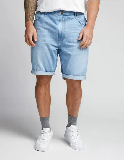 Lee men's Bermuda shorts in 5 pocket jeans L73MHVB71 mellow light