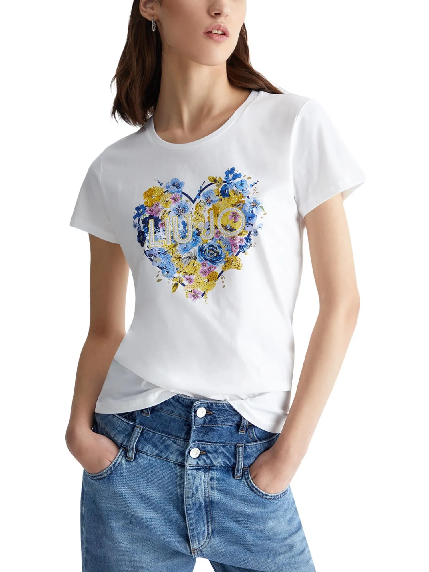 Liu-jo T-shirt MA4340 JS923