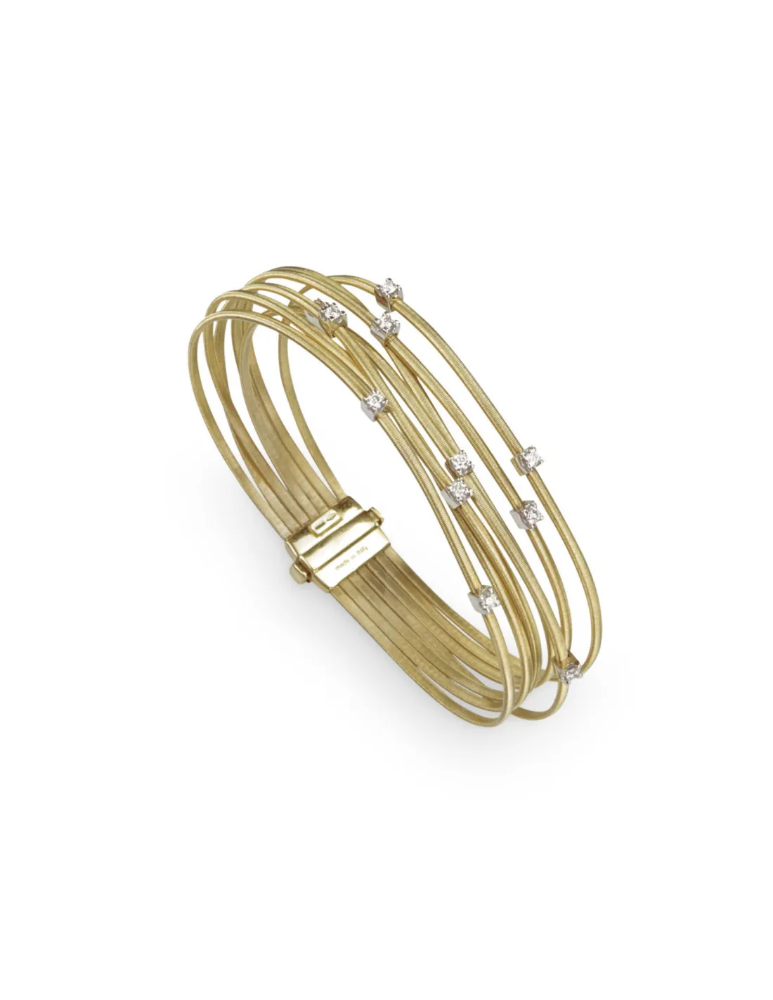 Marco Bicego Goa Bracciale oro giallo e Diamanti 7 fili ref: BG686-B