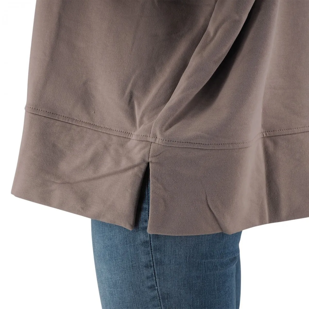 Maxi Maglia In Cotone Girocollo