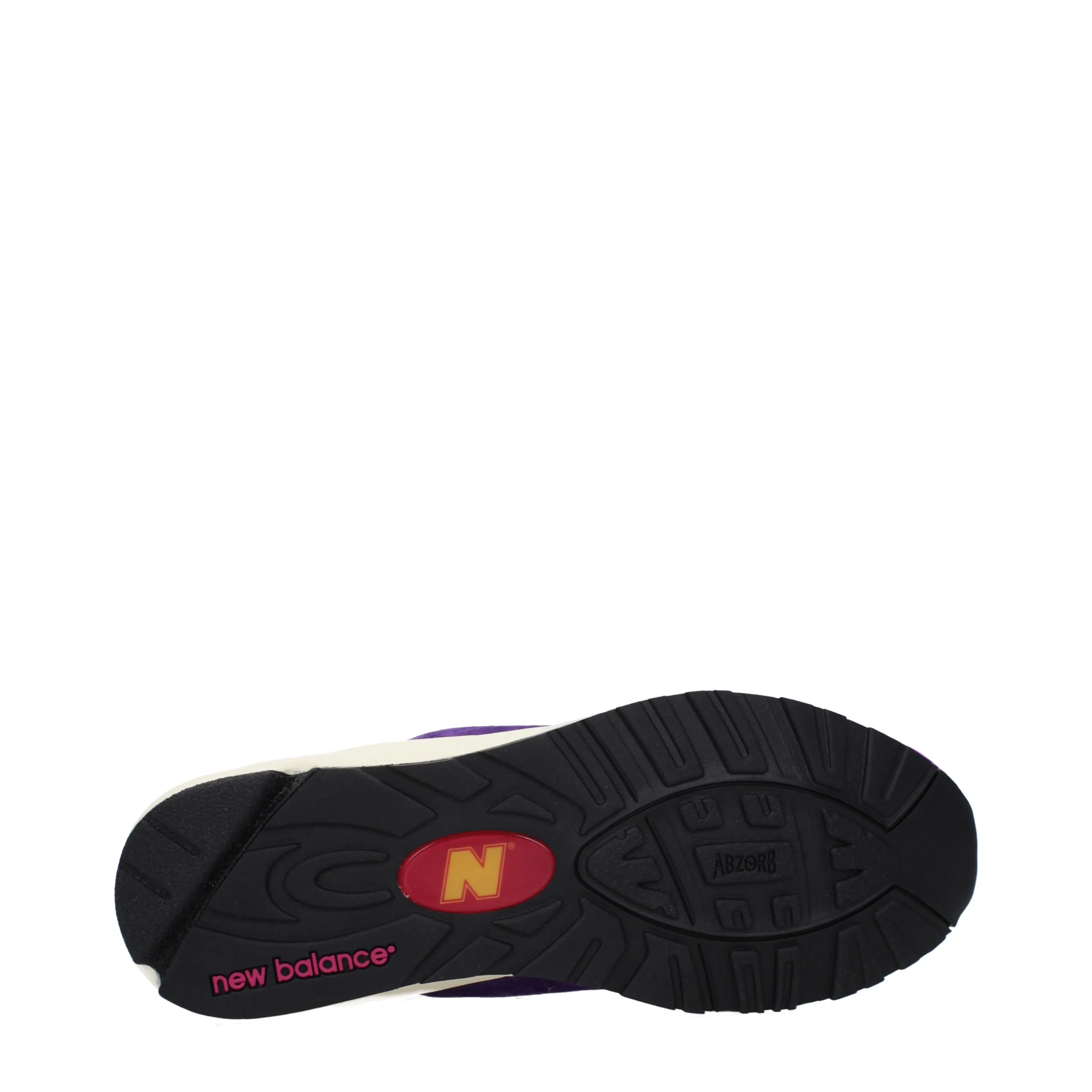 New Balance Sneakers 990 Uomo Camoscio Viola/Giallo