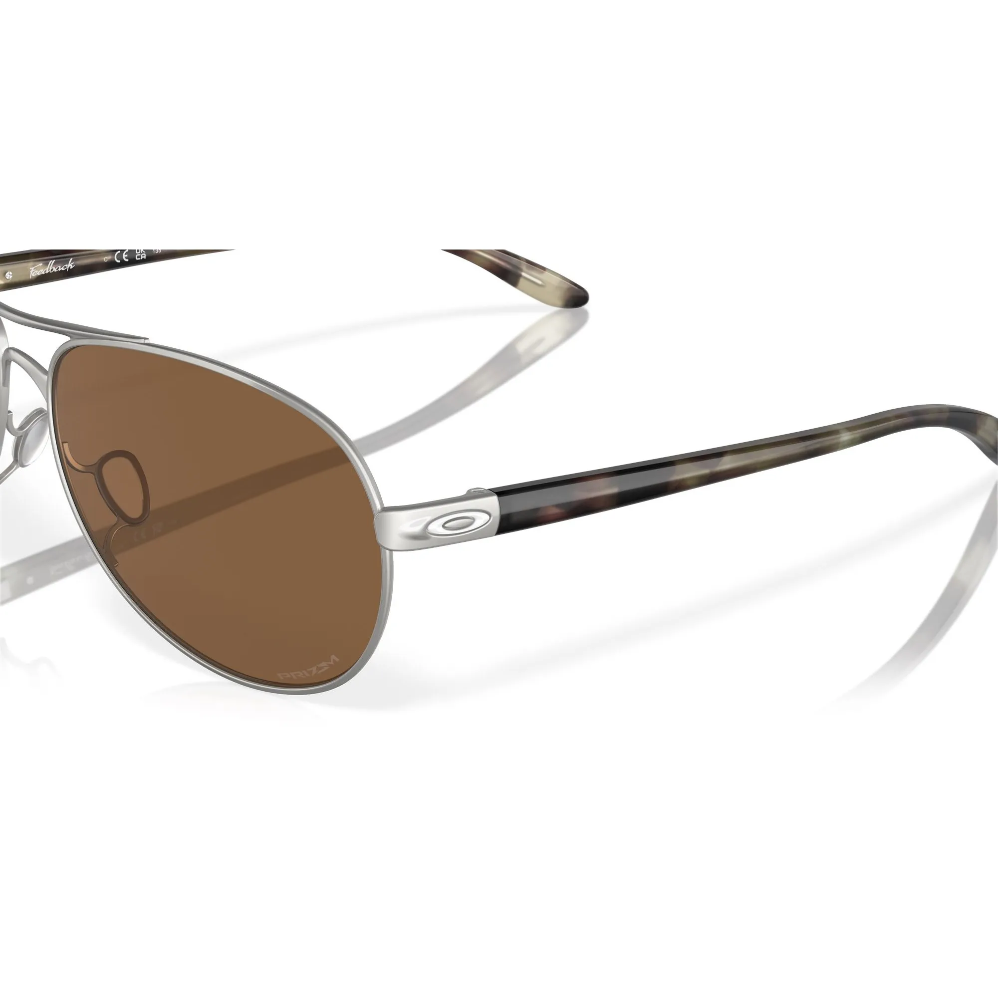   Oakley OO 4079 Feedback 407947 Cromo Satinato | Occhiale Da Sole Donna 