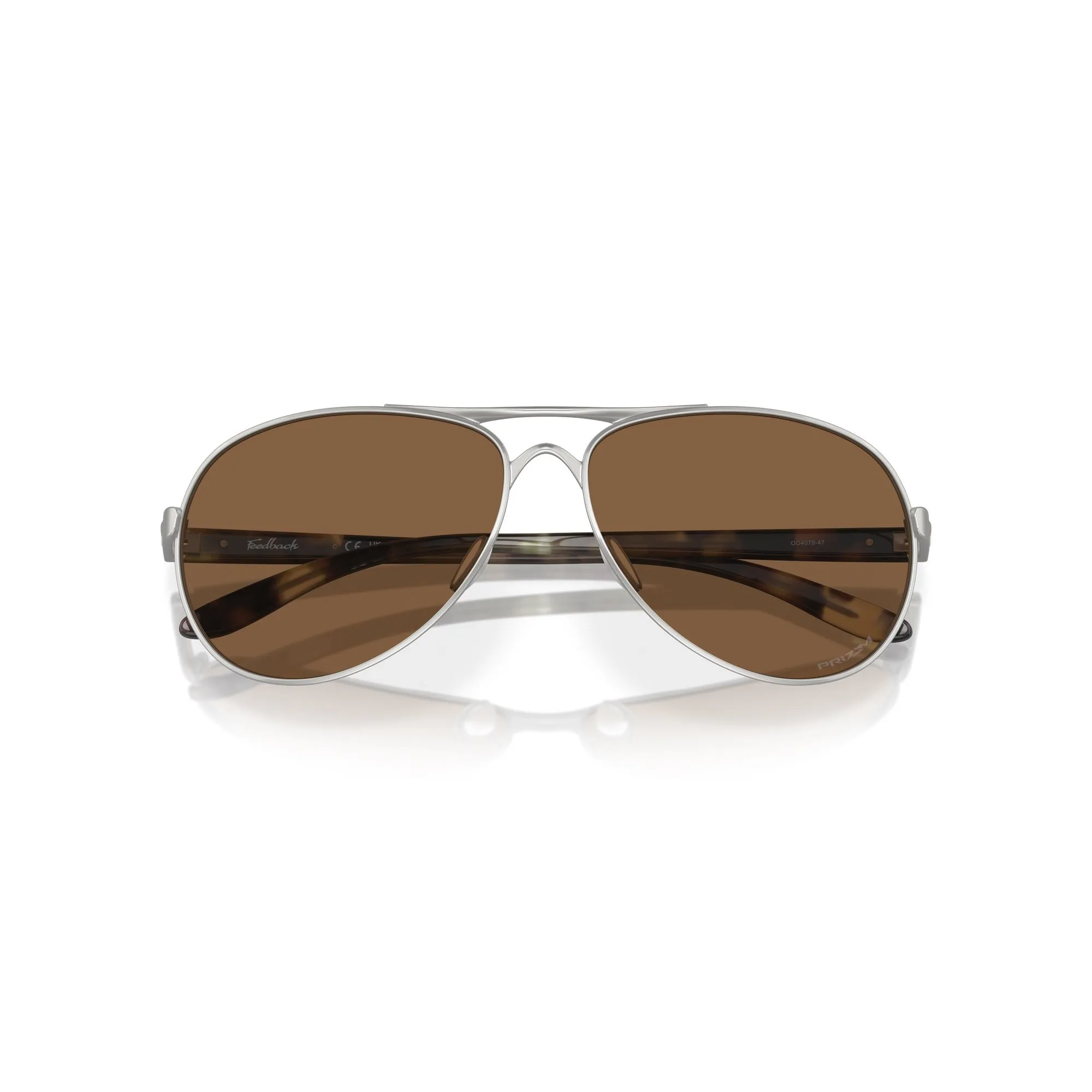   Oakley OO 4079 Feedback 407947 Cromo Satinato | Occhiale Da Sole Donna 
