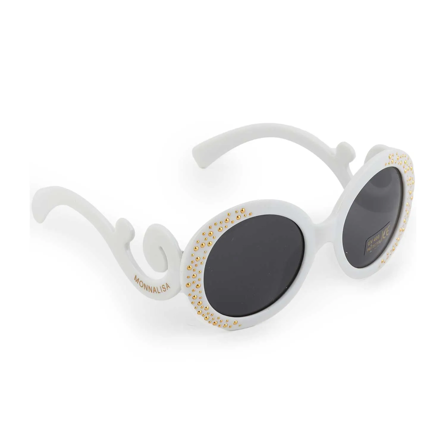 Occhiali Da Sole Chain Beachwear Bianchi Bambina