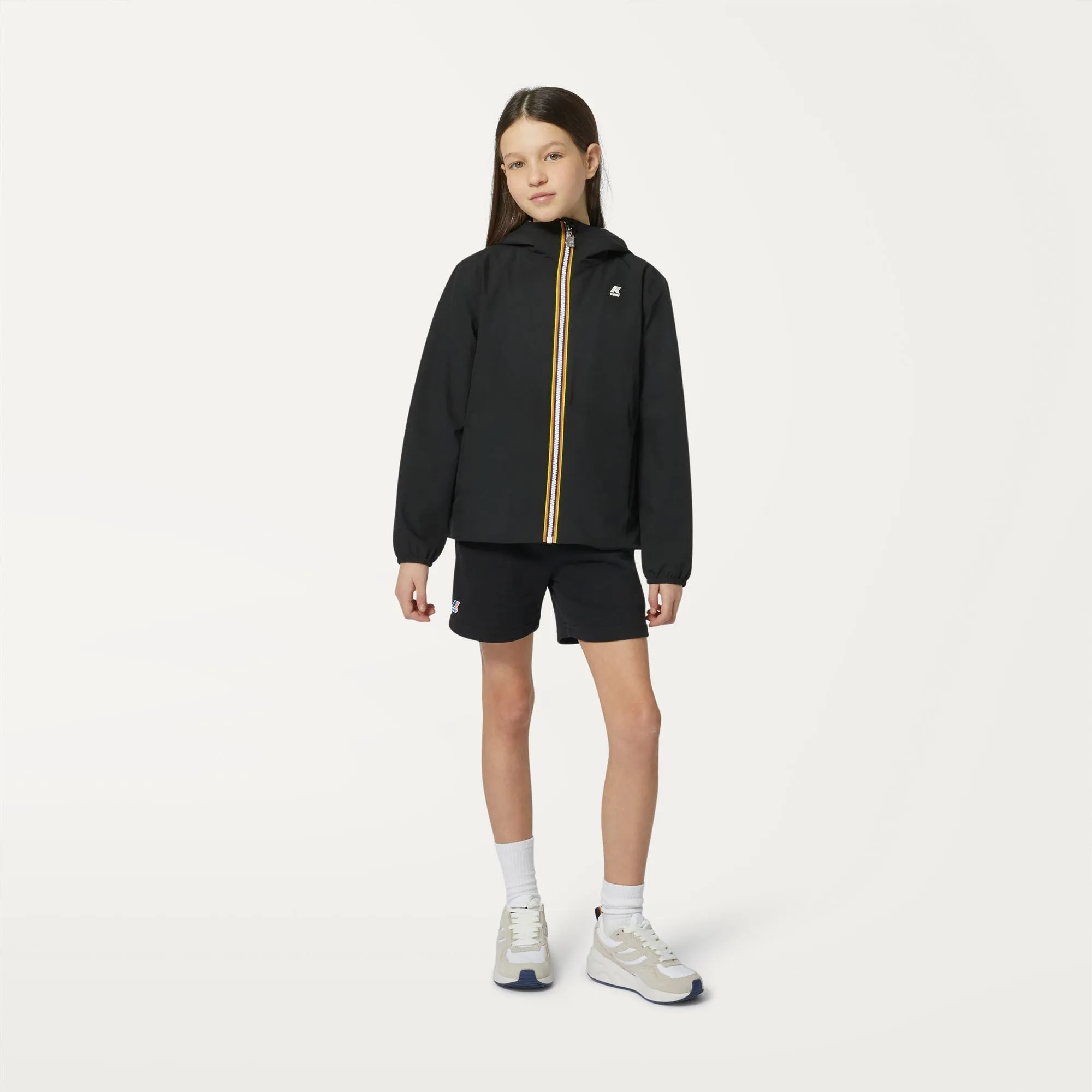 P. MARGUERITE STRETCH POLY JERSEY BLACK PURE