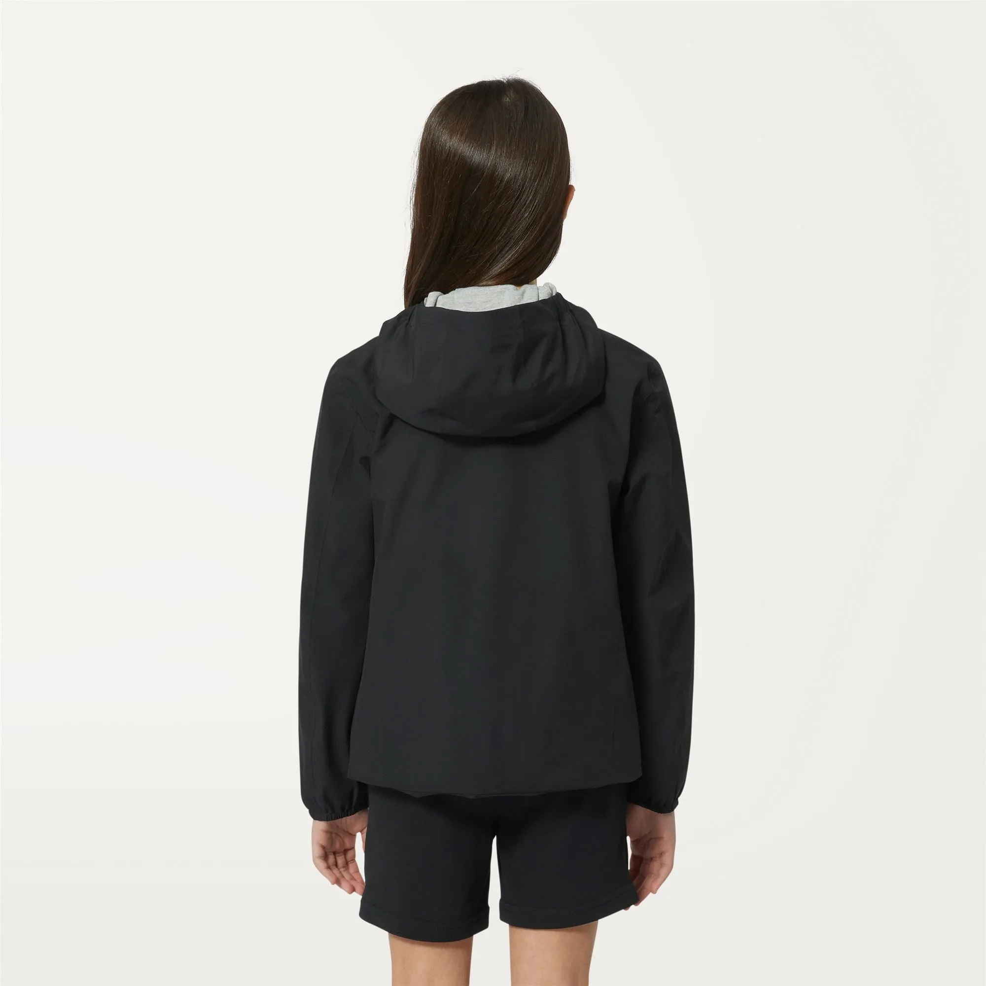 P. MARGUERITE STRETCH POLY JERSEY BLACK PURE