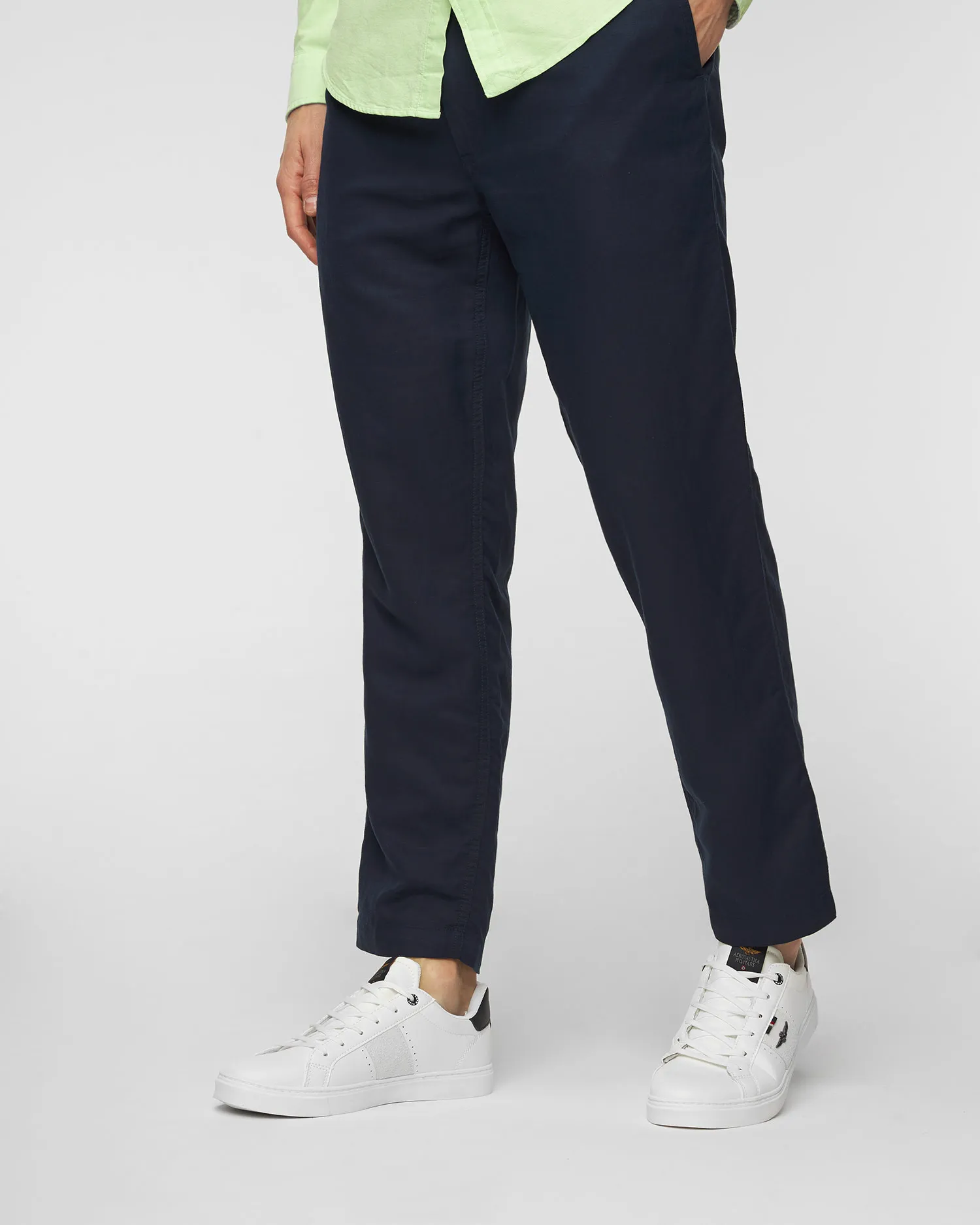 Pantaloni di lino Polo Ralph Lauren 710900066-410
