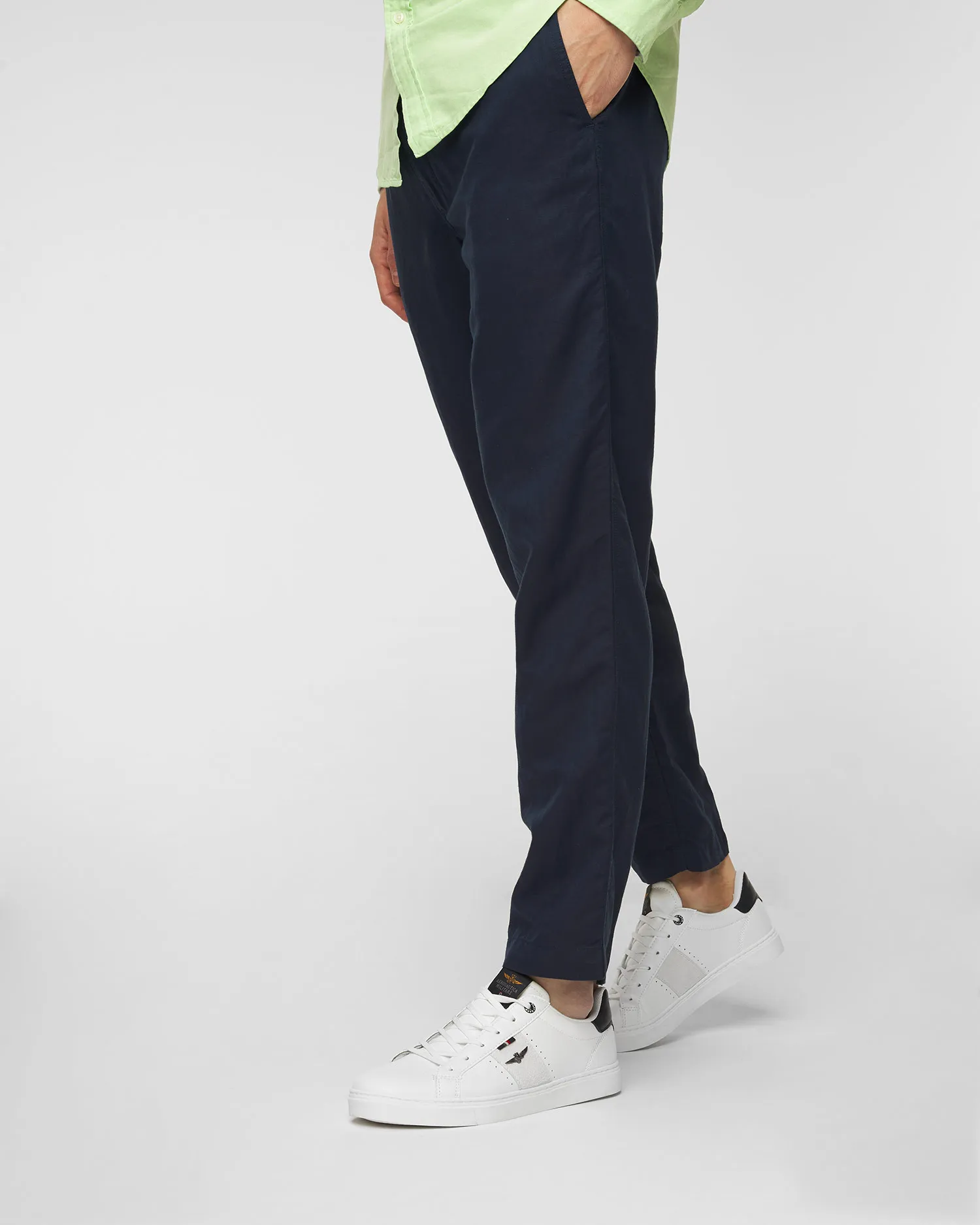 Pantaloni di lino Polo Ralph Lauren 710900066-410