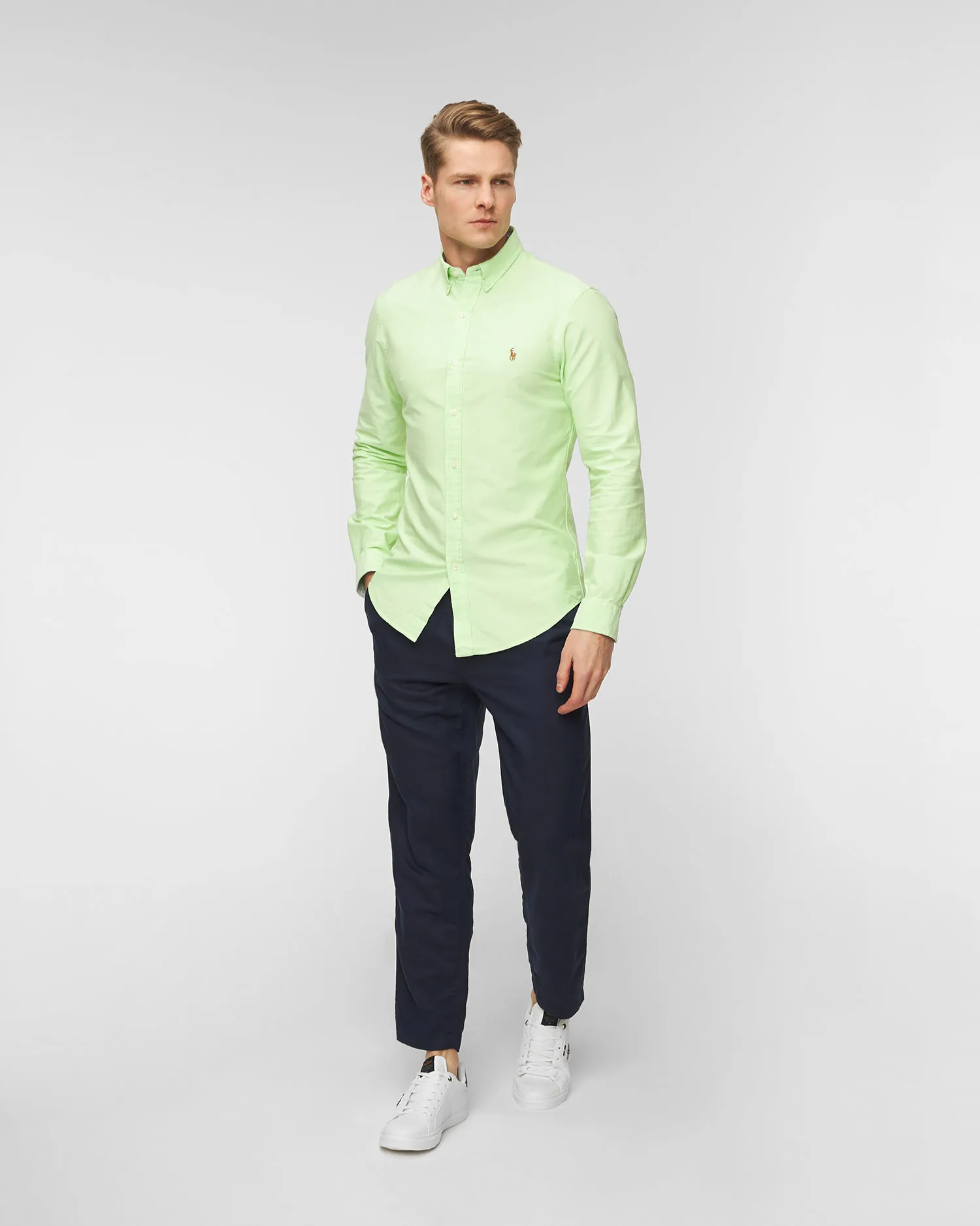 Pantaloni di lino Polo Ralph Lauren 710900066-410