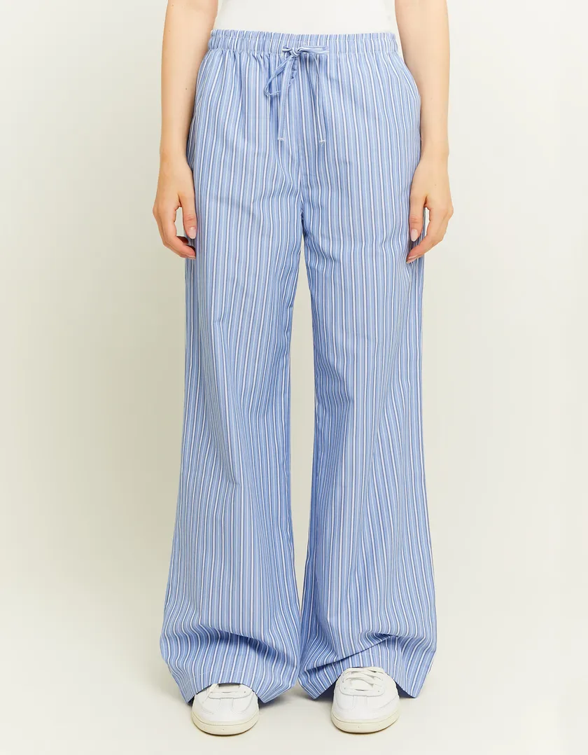 Pantaloni Stile Pigiama a Righe  