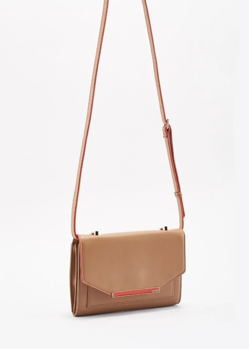 Pochette rigida con manico a catena