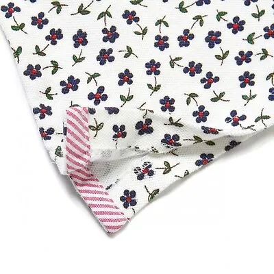 Polo ROY ROGER'S stampa fiori Chiusura con bottoni in PROMOZIONE