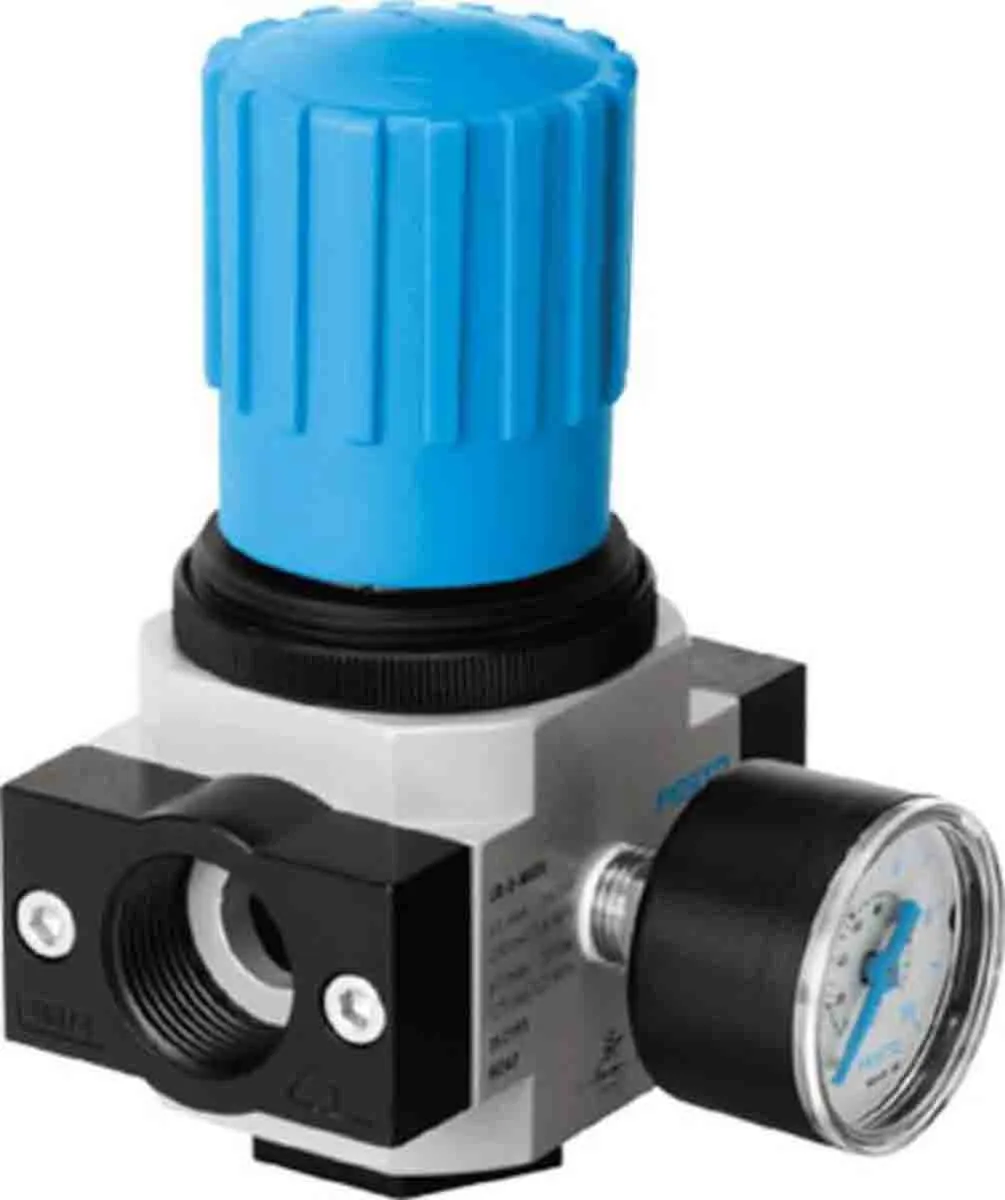 Regolatore pneumatico Festo serie D, attacco G 3/8, 0.5bar → 12bar
