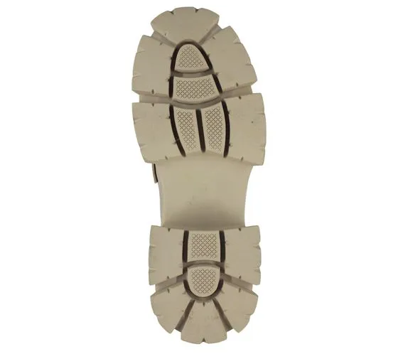 STEVE MADDEN Trifecta Scarpe con plateau Retro Mocassino Scarpe basse SM11001855-02002-166 Beige