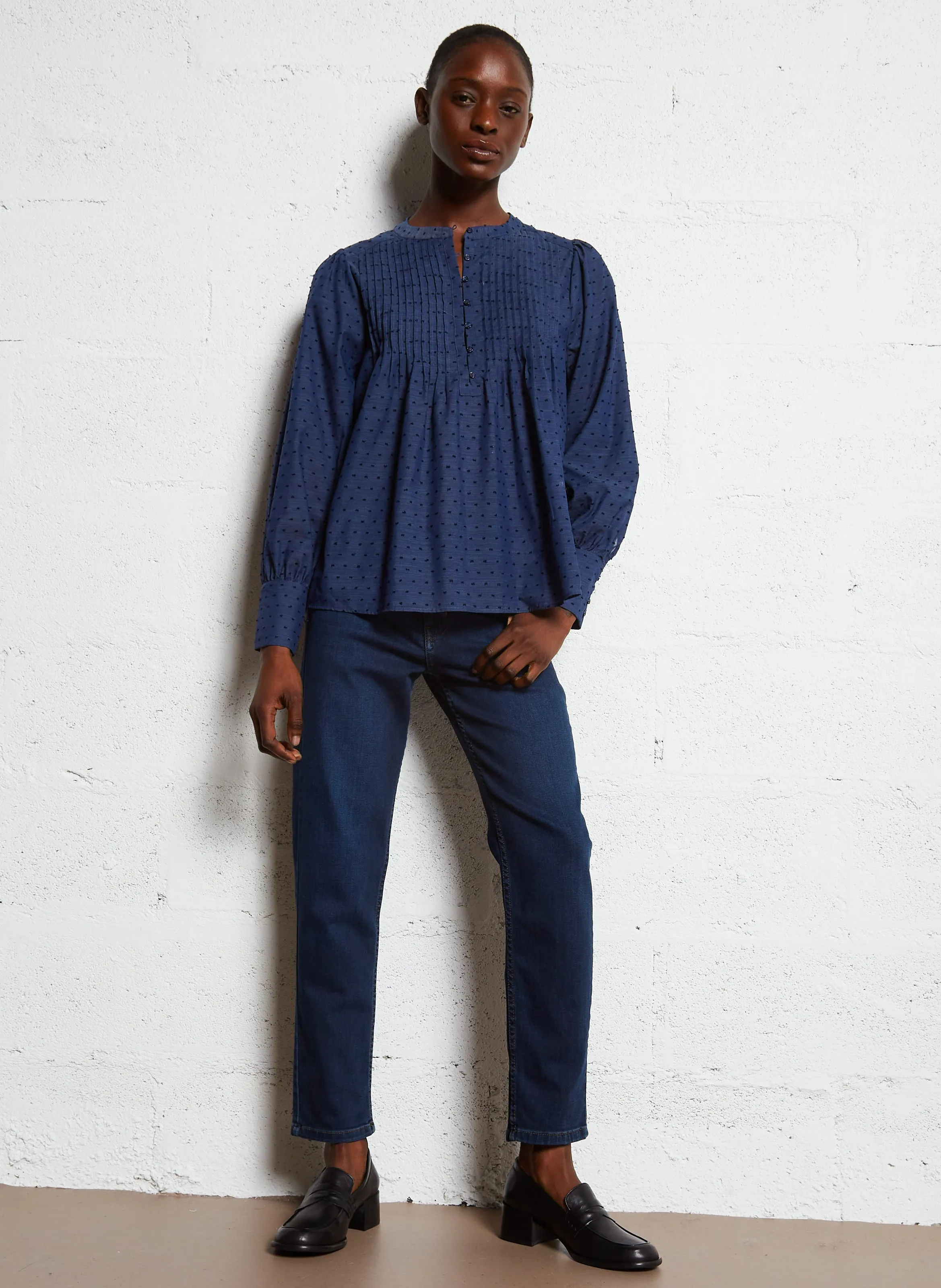  SUD EXPRESS   BEN - Jeans boyfit in misto cotone | Blu