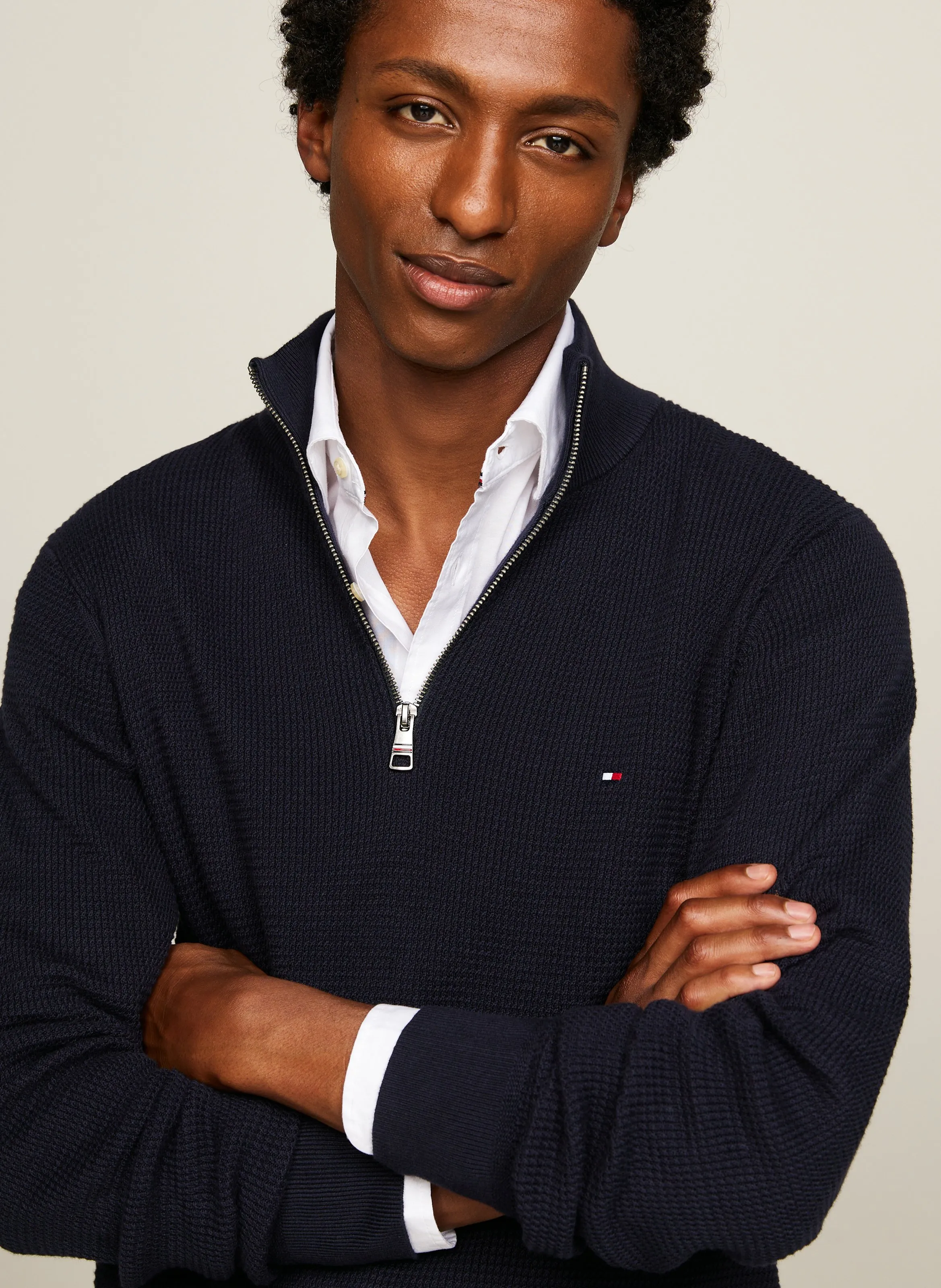  TOMMY HILFIGER   Polo regular fit in cotone biologico | Blu