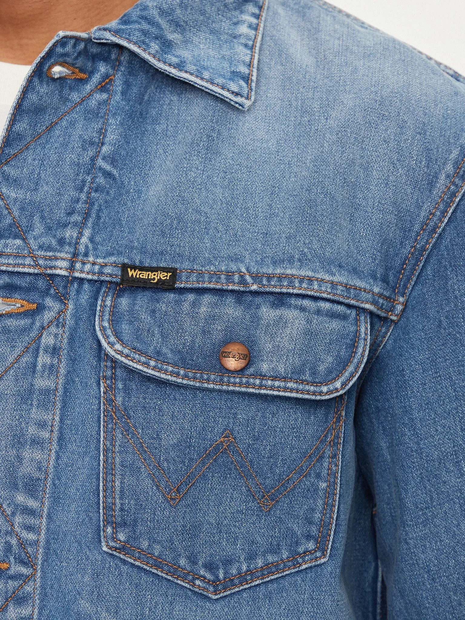 Wrangler Giacca jeans Uomo 124MJ