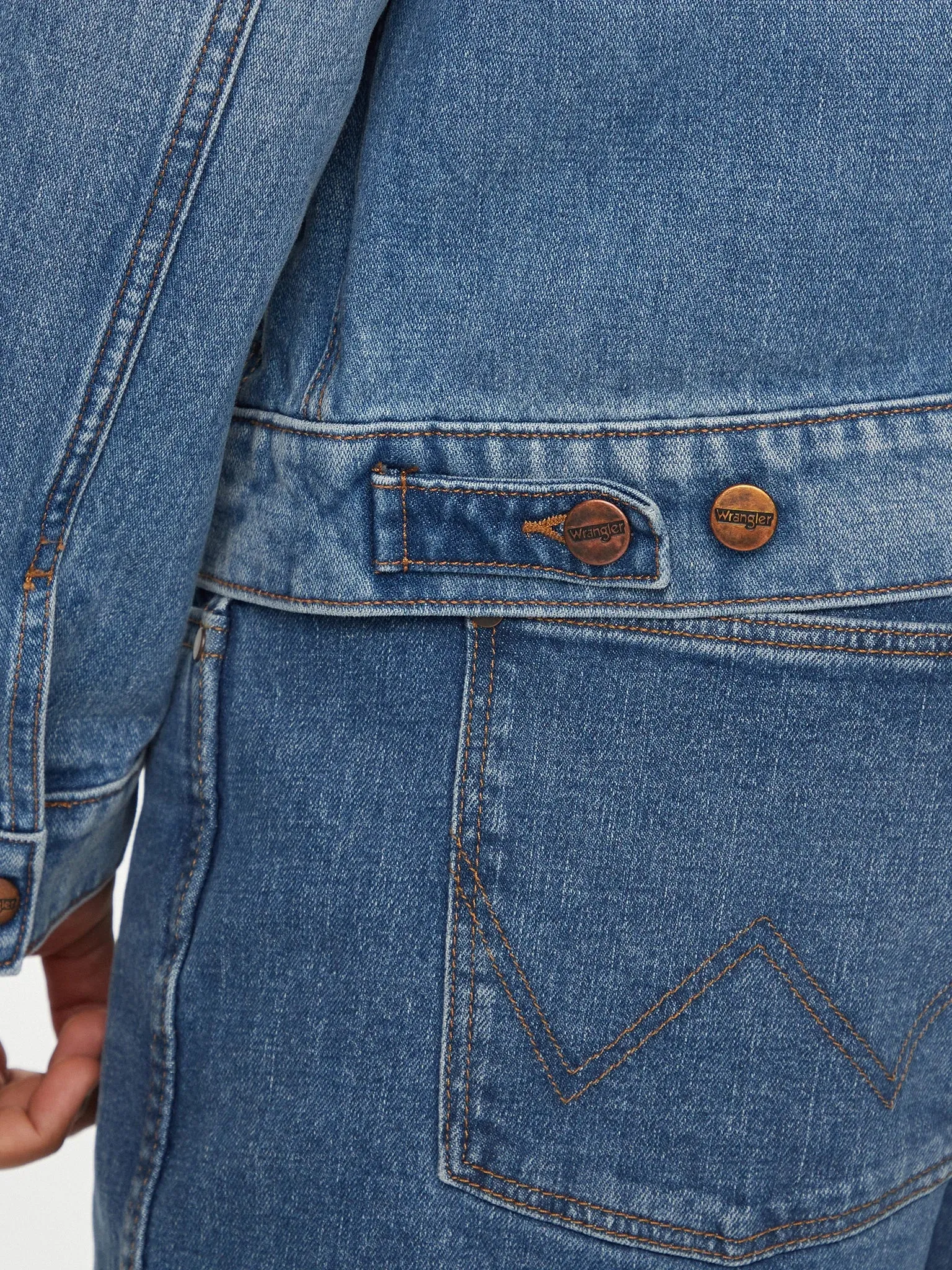 Wrangler Giacca jeans Uomo 124MJ